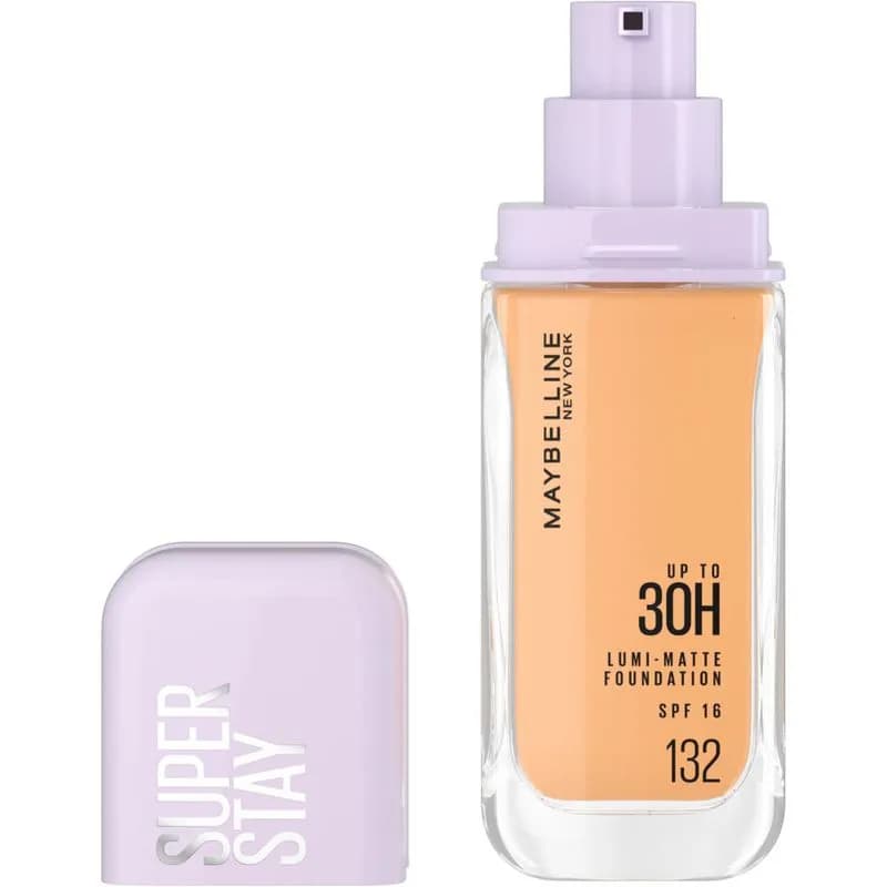 Base de Maquillaje Maybelline Super Stay Lumi-Matte Tono 132