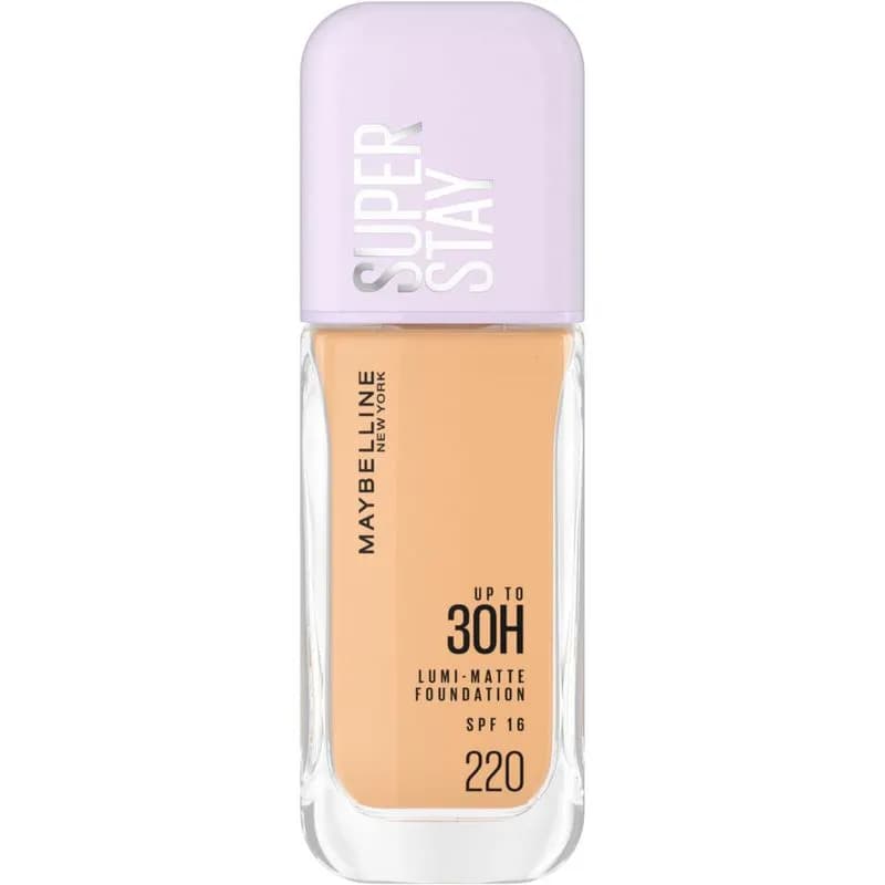 Base de Maquillaje Maybelline Super Stay Lumi-Matte Tono 220