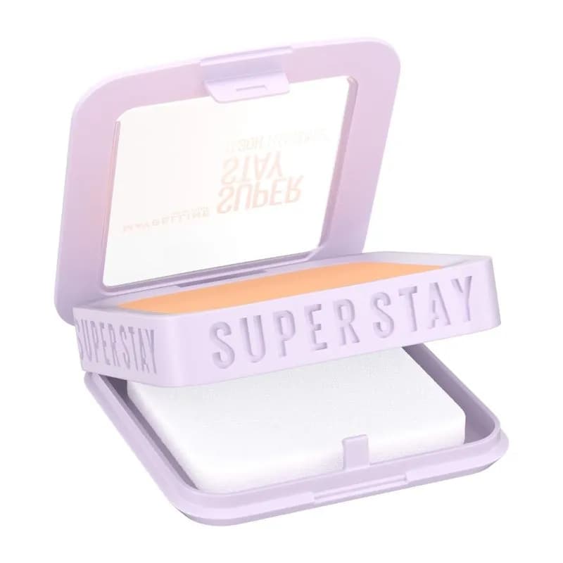 Base En Polvo Maybelline Super Stay 30H Flex Tono 128