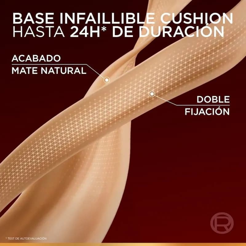 Base de Maquillaje L´Oréal Paris Infaillible 24H Air Wear Cushion Foundation 120
