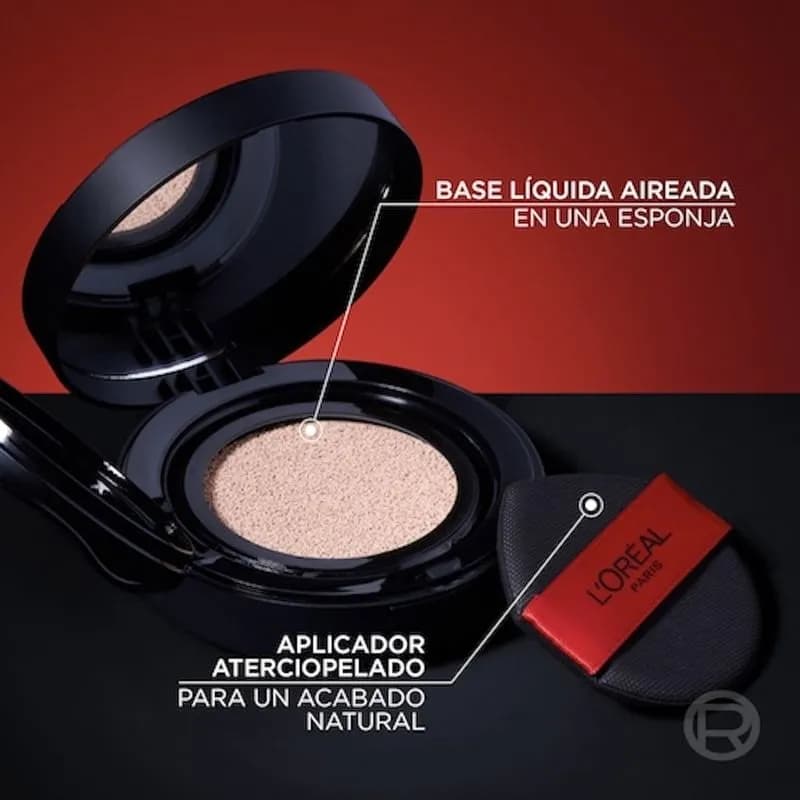 Base de Maquillaje L´Oréal Paris Infaillible 24H Air Wear Cushion Foundation 127