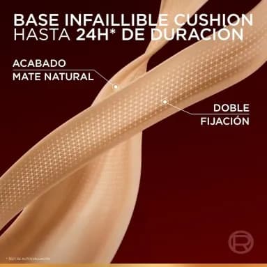 Loreal Base Maquillaje Cushion Infaillible 24H 253 x11gr