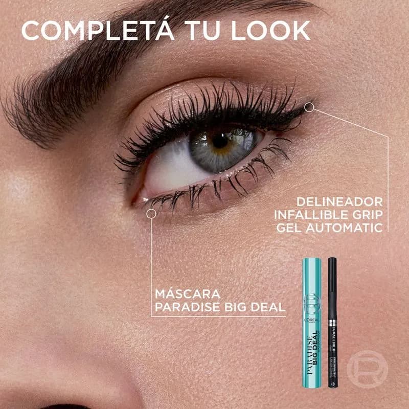 Máscara de Pestañas L'Oréal París Paradise Big Deal WTP