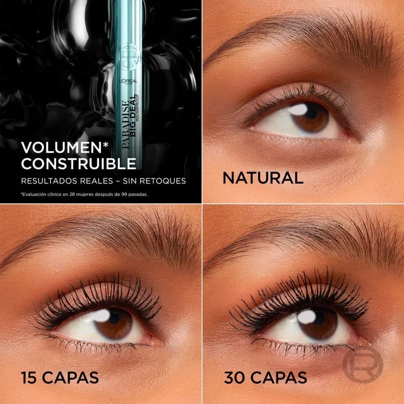 Máscara de Pestañas L'Oréal París Paradise Big Deal WTP