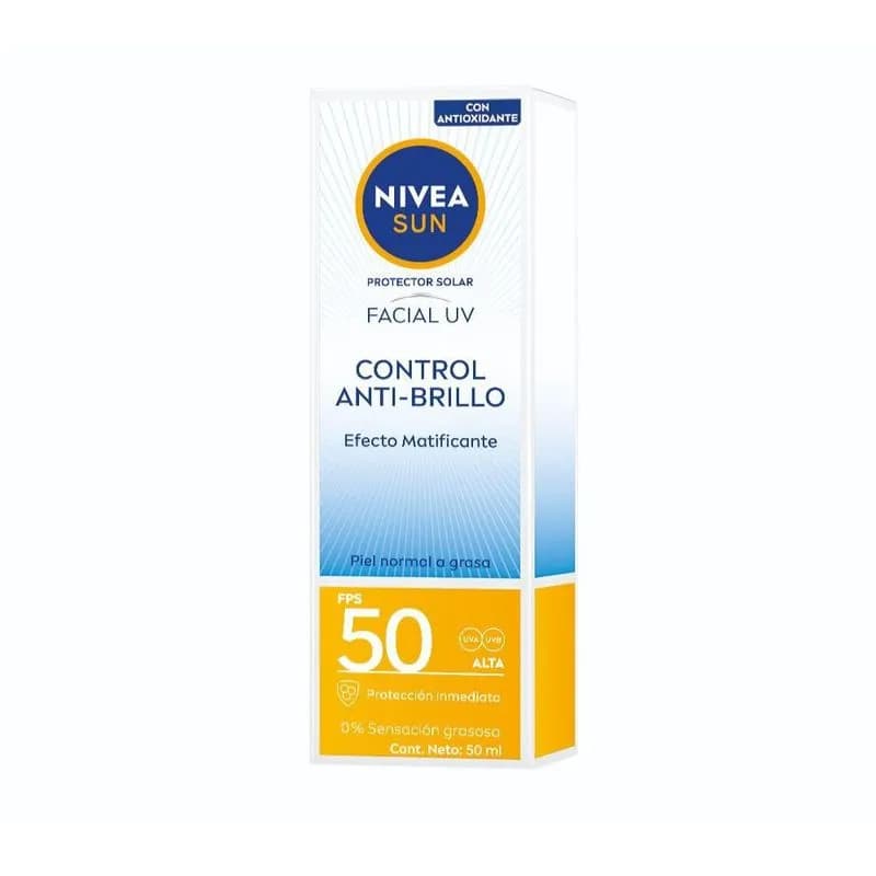 Nivea Protector Solar Facial Nivea Control Anti-Brillo Fps 50 x 50 ml