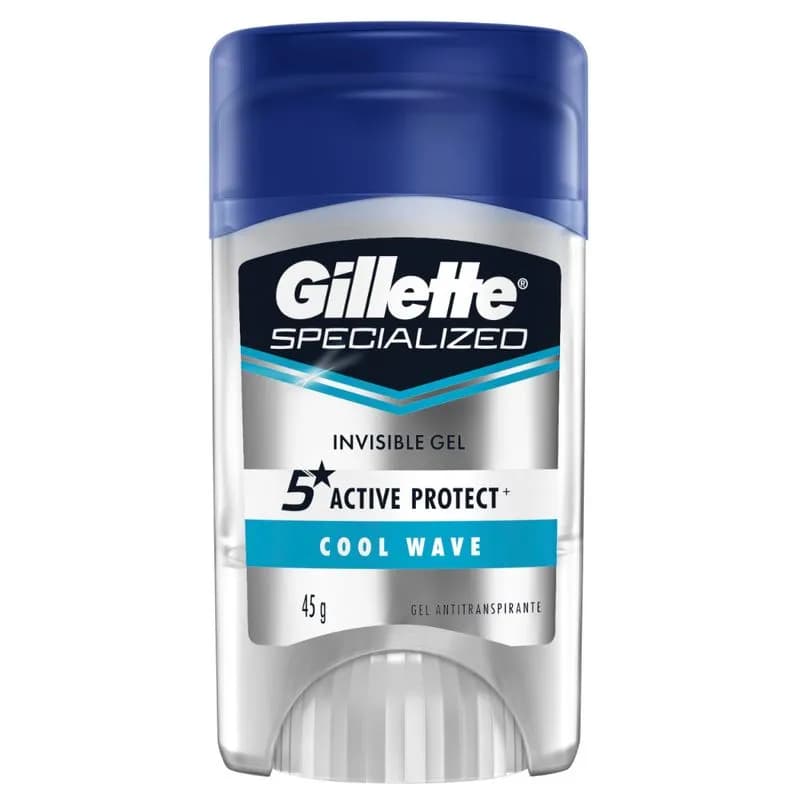 Desodorante Antitranspirante Gillette Specialized Cool Wave x 45grs.