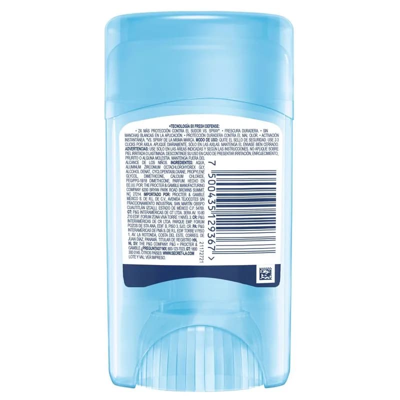 Gel Invisible Antitranspirante Lavender x 45grs.
