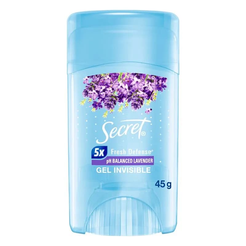 Gel Invisible Antitranspirante Lavender x 45grs.