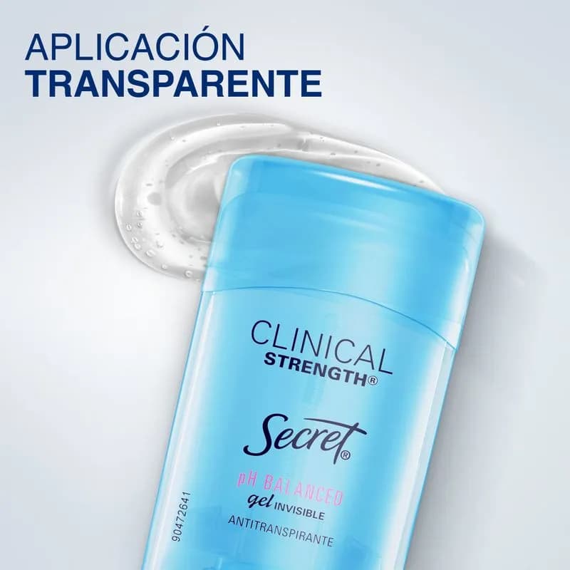 Clinical Strength Ph Balanced Gel Invisible Antitranspirante X 45GRS.