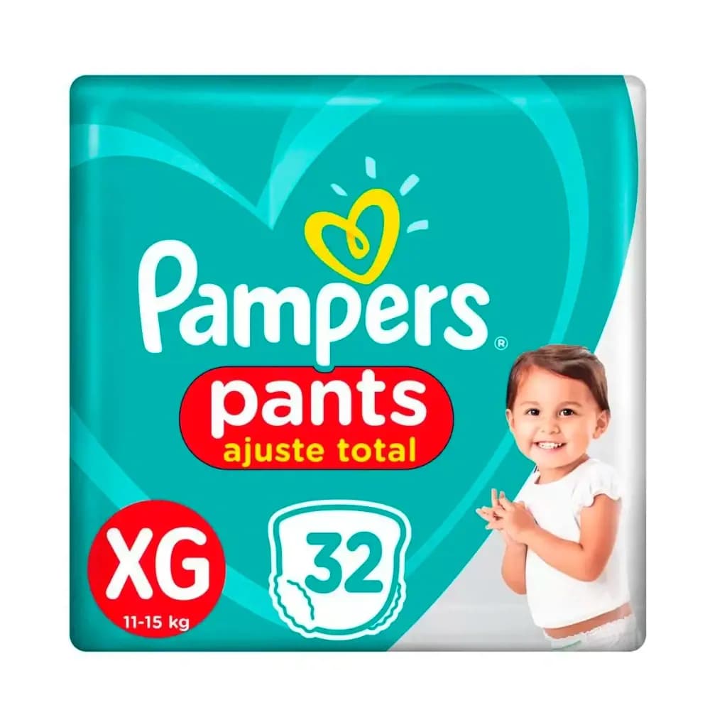 Pañales Pampers Pants Comfort Sec Xgd X32U