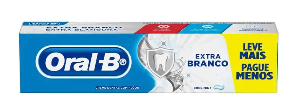 Pasta Dental Oral-B Extra Blanco x 150 g