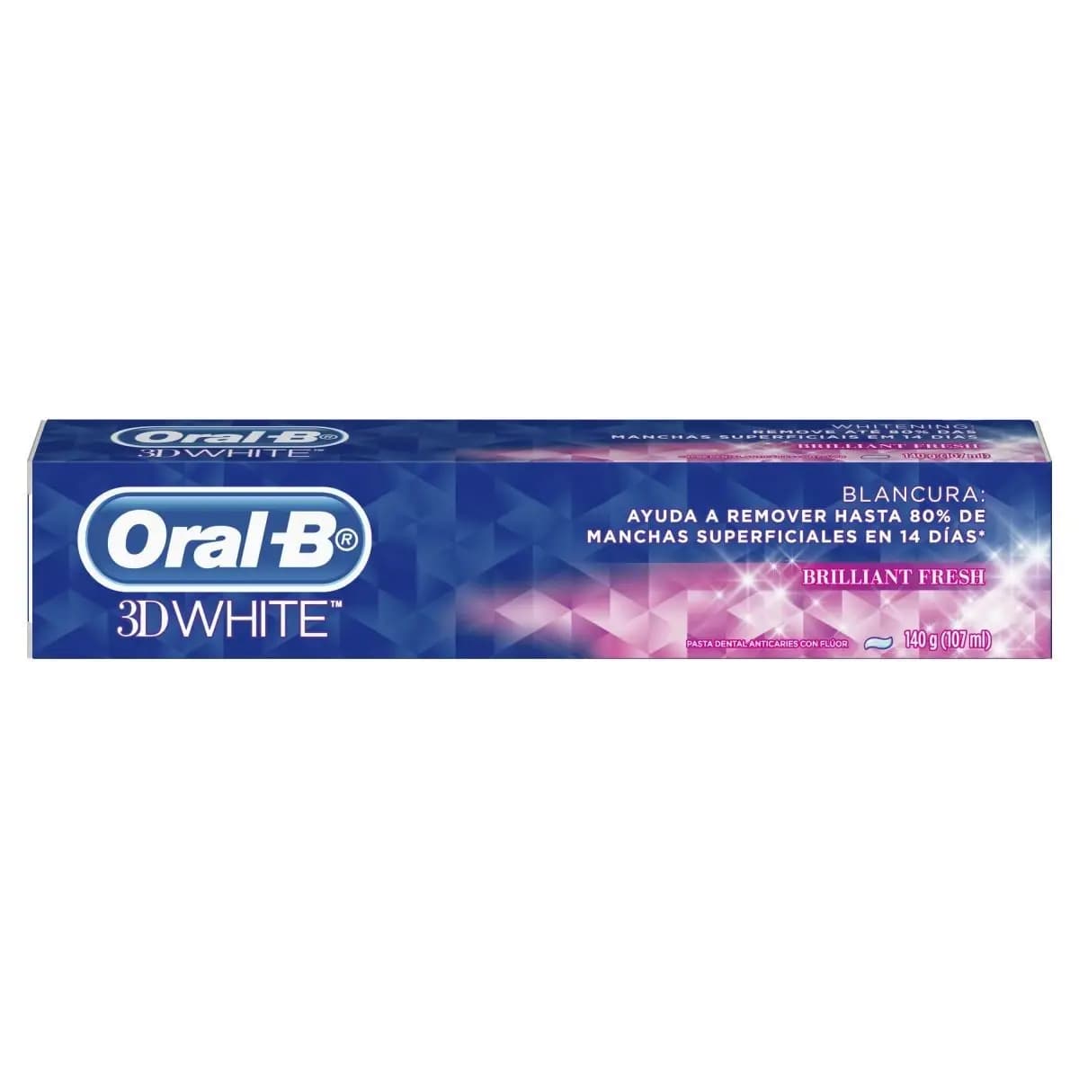 ORAL B Crema Dental 3D White Brilliant Fresh x 140grs.