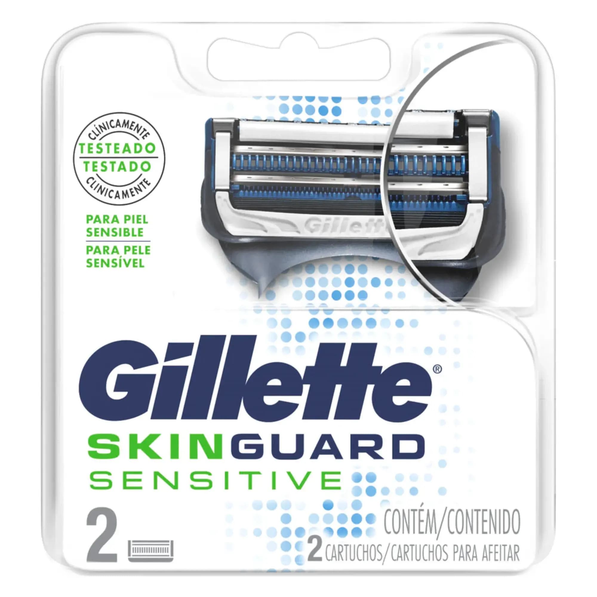 Repuesto Gillette para Afeitadora SkinGuard Sensitive x 2 un