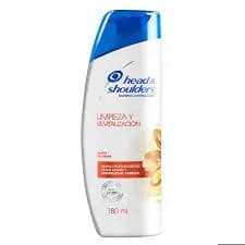 Head & Shoulders Shampoo Limpieza y Revitalización 180 Ml