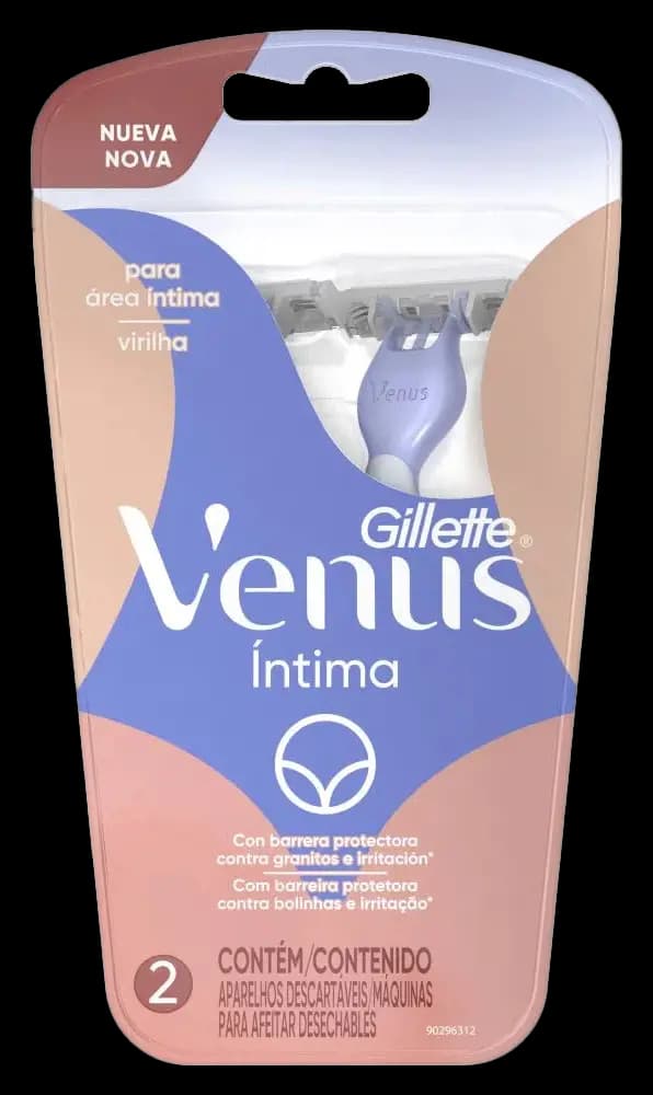 Máquina Afeitar Mujer Gillette Venus Íntima x 2 un