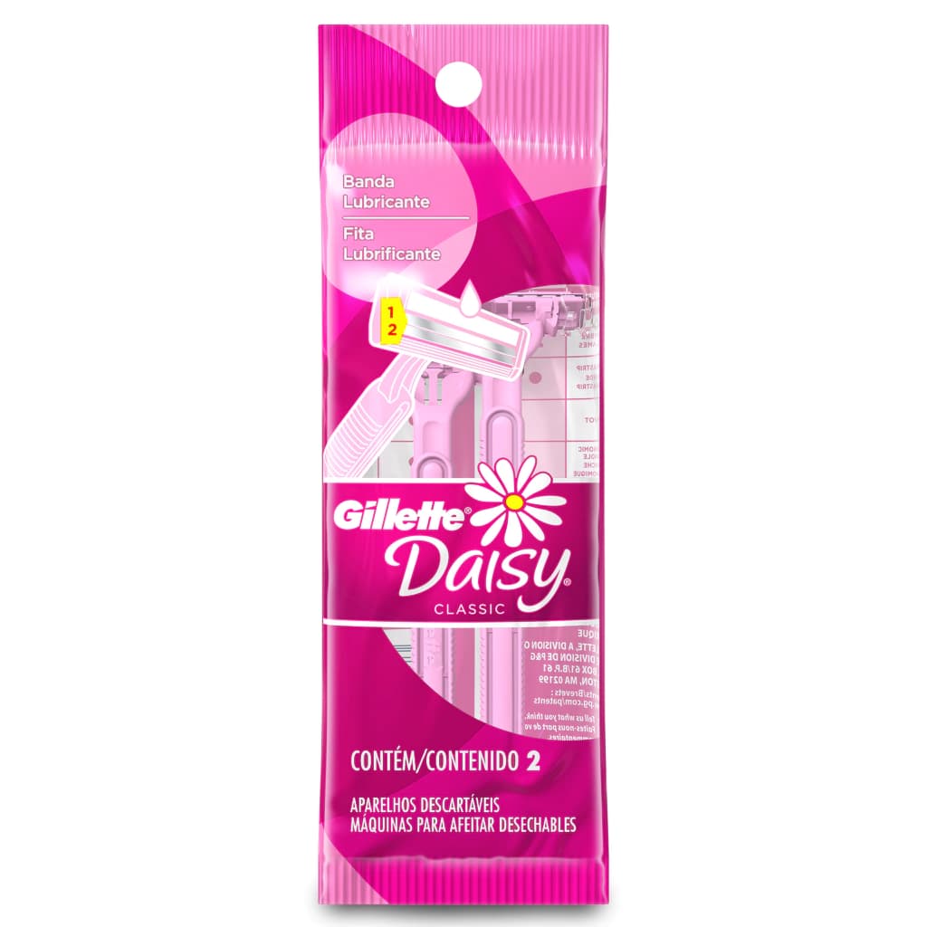 Daisy Classic Maquina Para Afeitar Desechable x 2uni.