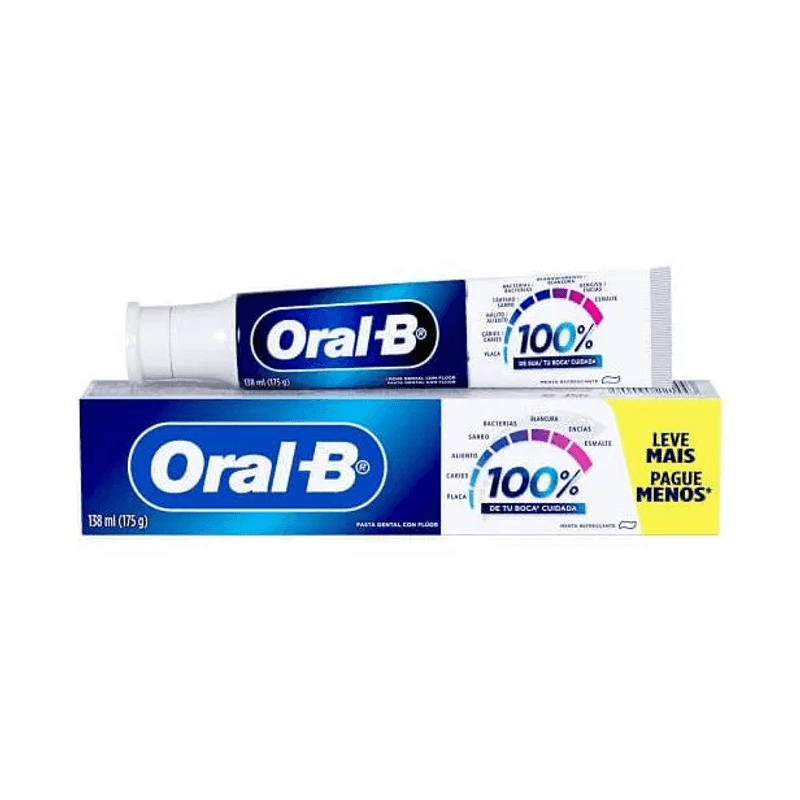 Crema Dental 100% Esmalte x 175grs.