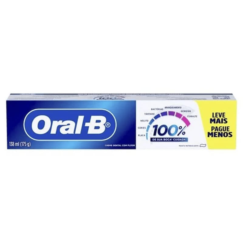 Crema Dental 100% Esmalte x 175grs.
