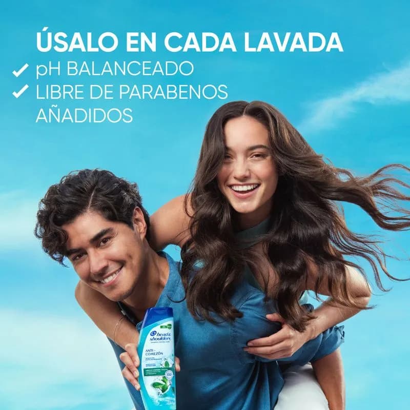 HEAD & SHOULDERS Shampoo Control Caspa Anti-Comezón x 375ml.