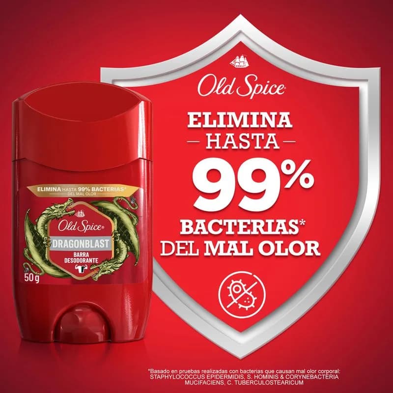 Dragonblast Desodorante En Barra x 50grs.