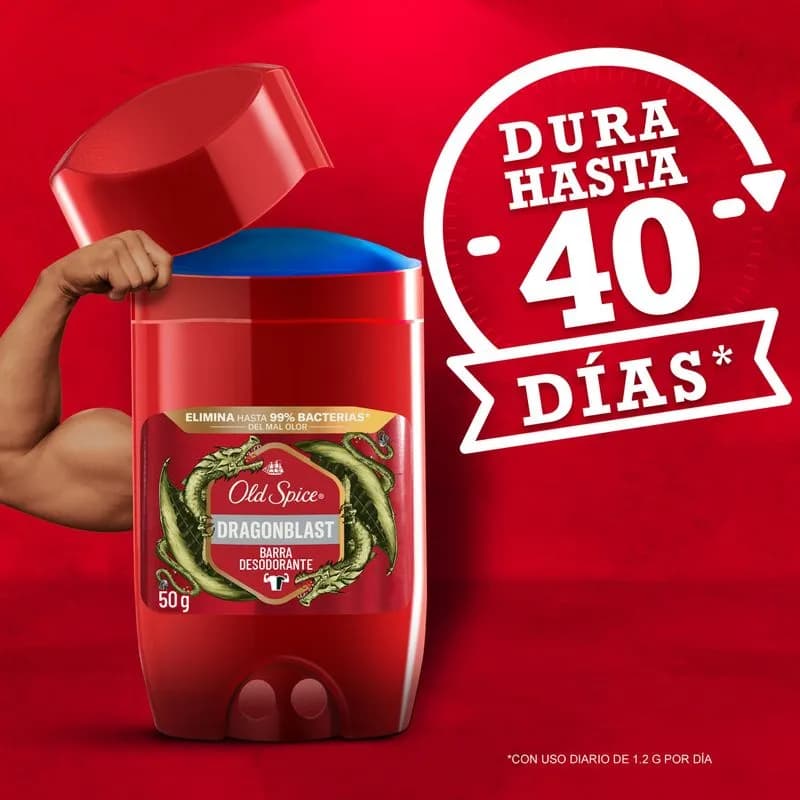 Dragonblast Desodorante En Barra x 50grs.