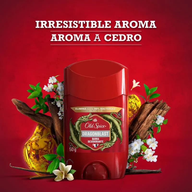 Dragonblast Desodorante En Barra x 50grs.