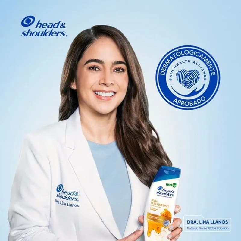 HEAD & SHOULDERS Shampoo Anti-Resequedad x 375ml.