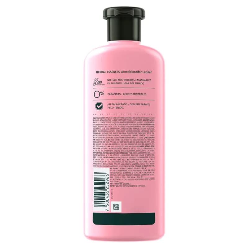 HERBAL ESSENCES Acondicionador Rosa Mosqueta x 240grs.
