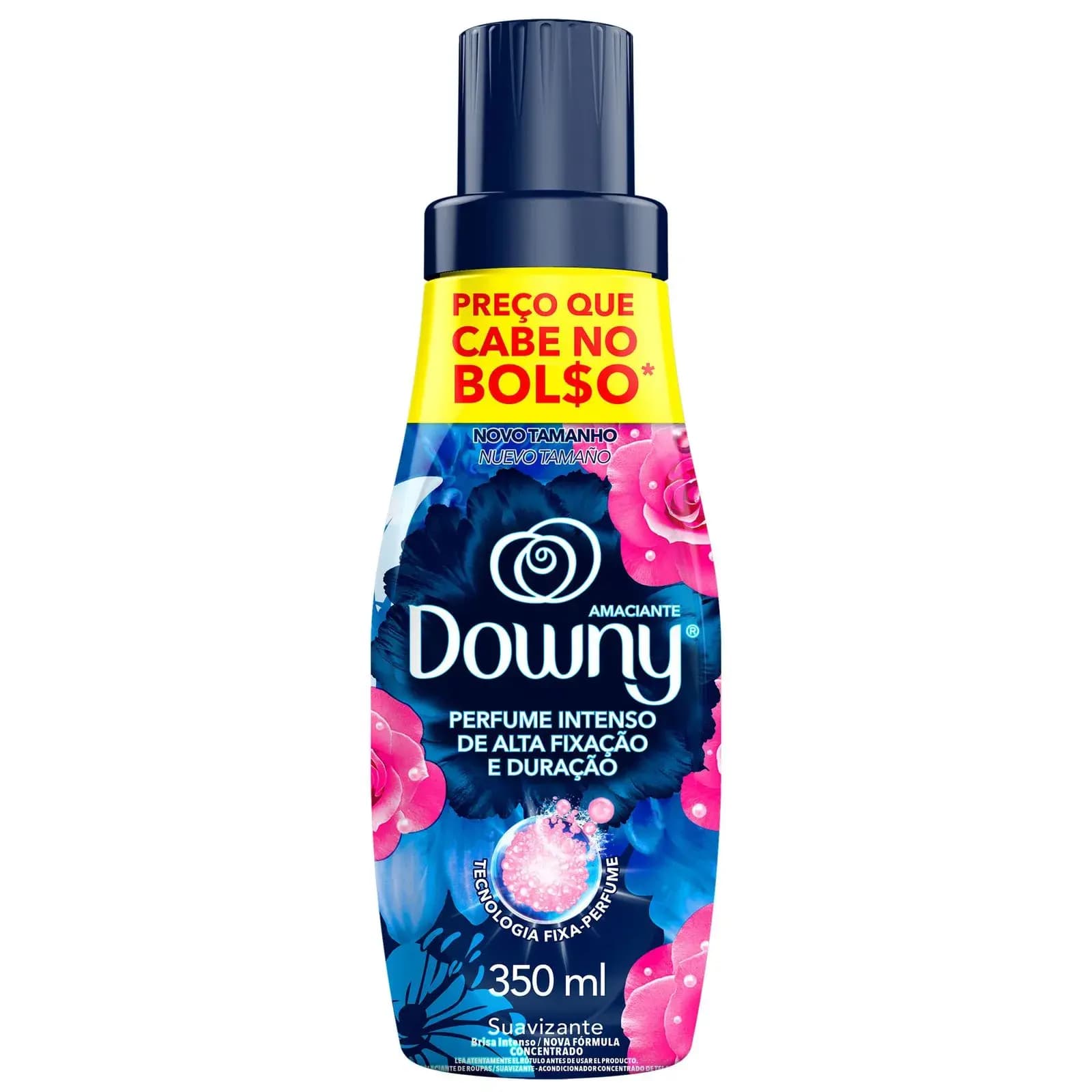 DOWNY Suavizante concentrado Brisa Intensa en botella x 350ml.