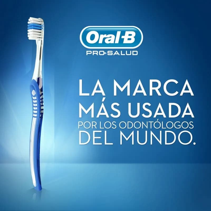Cepillo Dental Oral B Pro Salud Plus 40M 2 Unidades