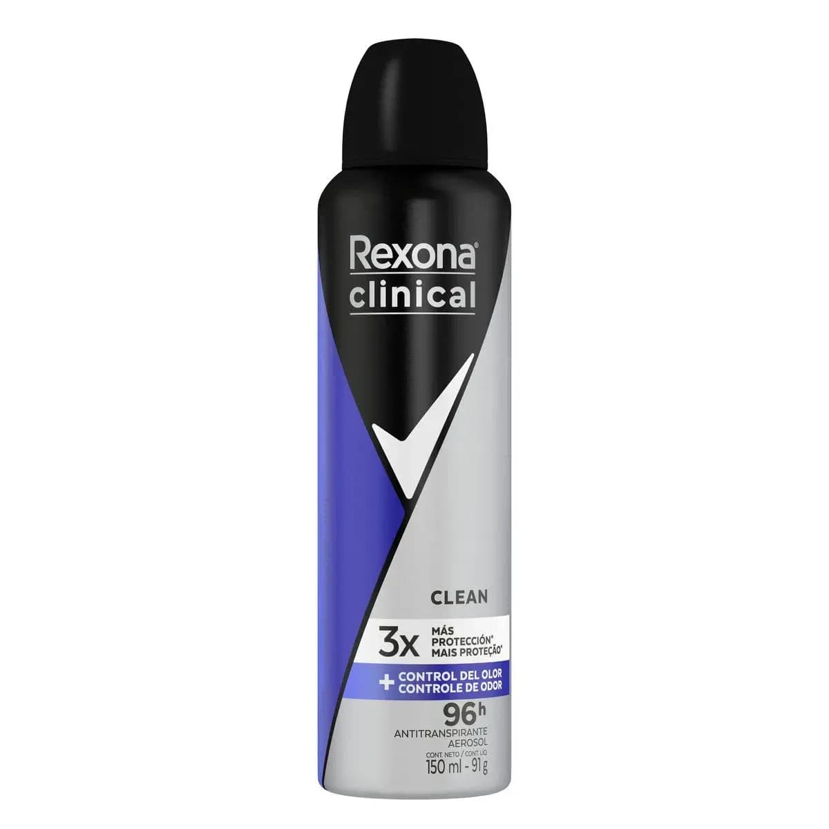 Antitranspirante Rexona Clinical Clean x150ml