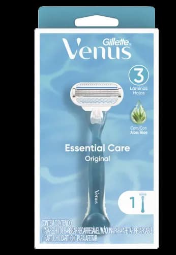 Máquina de Afeitar para Mujer Gillette Venus Original con 3 Hojas x 1 un