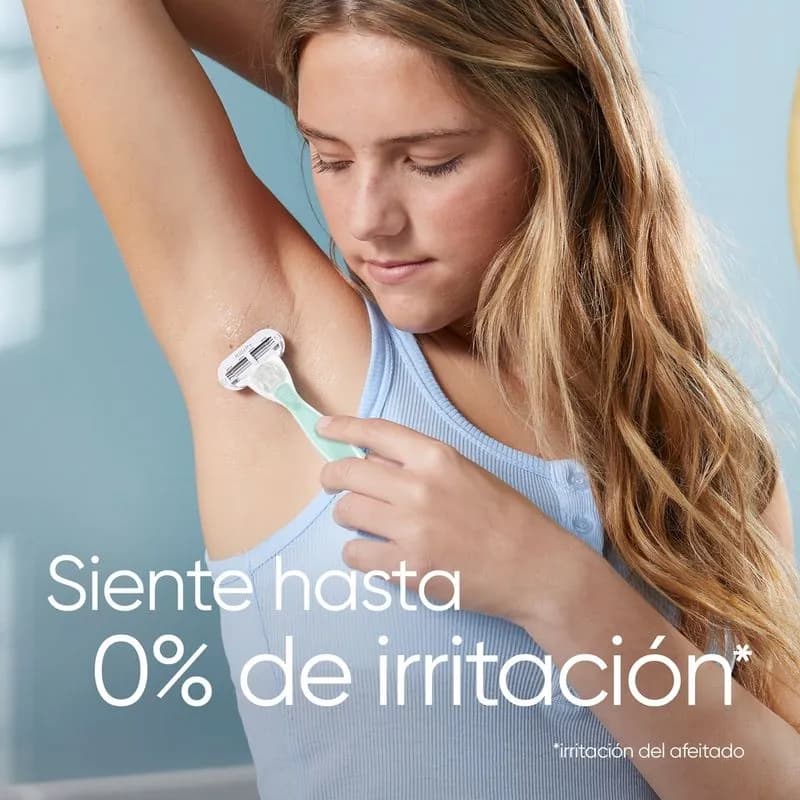 Maquina de Afeitar para Mujer Gillette Venus Sensitive para Piel Sensible x 1uni.