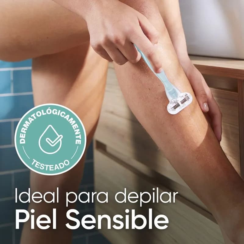 Maquina de Afeitar para Mujer Gillette Venus Sensitive para Piel Sensible x 1uni.