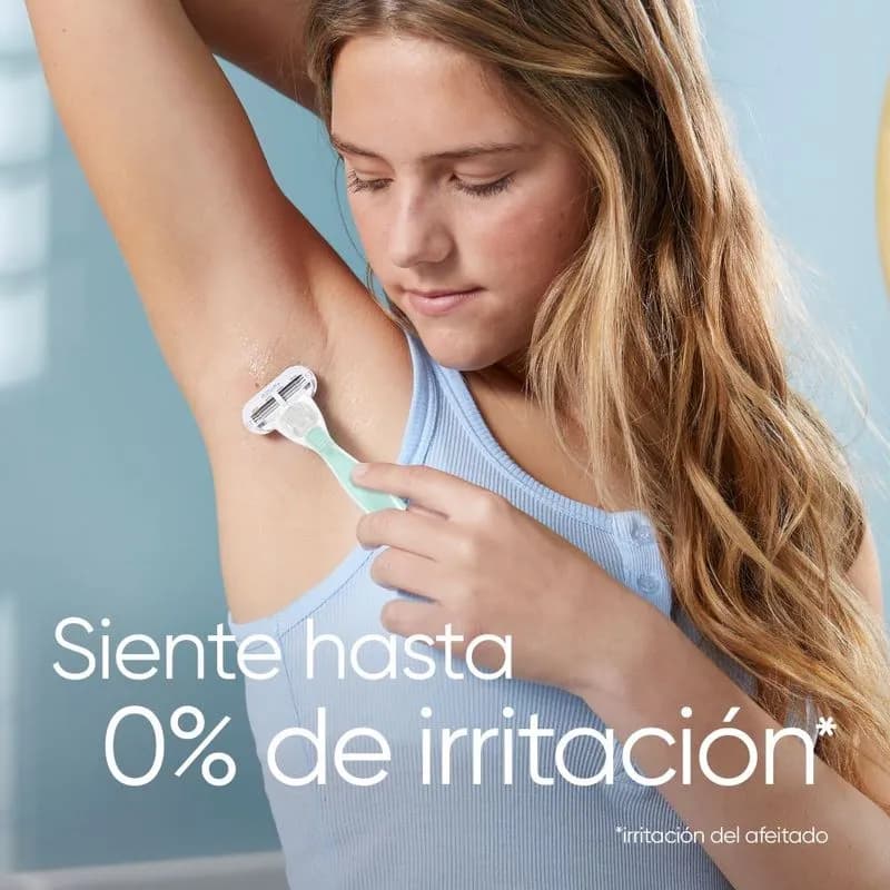 Repuesto Para Máquina de Afeitar Mujer Venus Sensitive Piel Sensible Gillette 2 Ud.