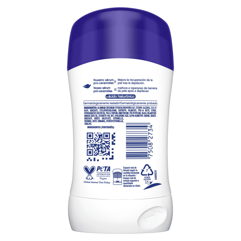 DOVE Antitranspirante en barra Original x 53grs.