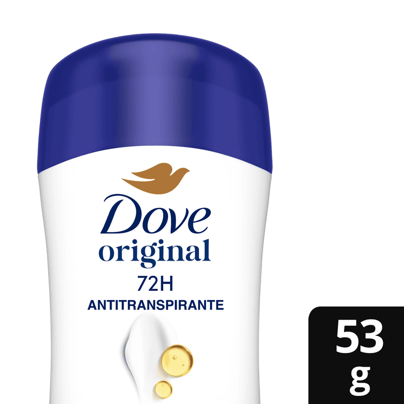 DOVE Antitranspirante en barra Original x 53grs.