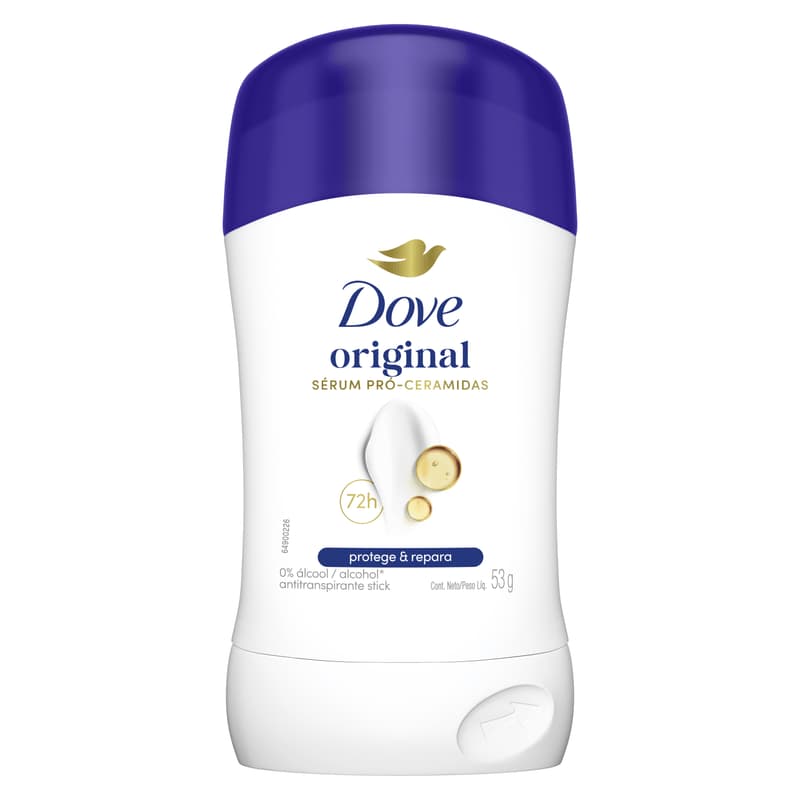 DOVE Antitranspirante en barra Original x 53grs.
