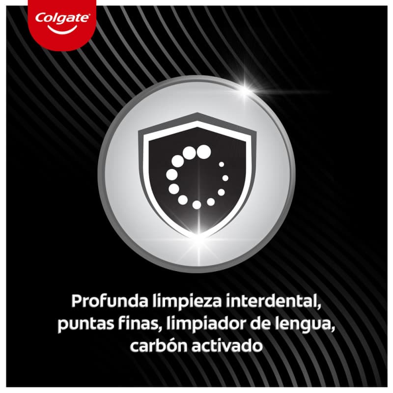 Colgate Cepillo Dental Slim Soft Black x 2uni.