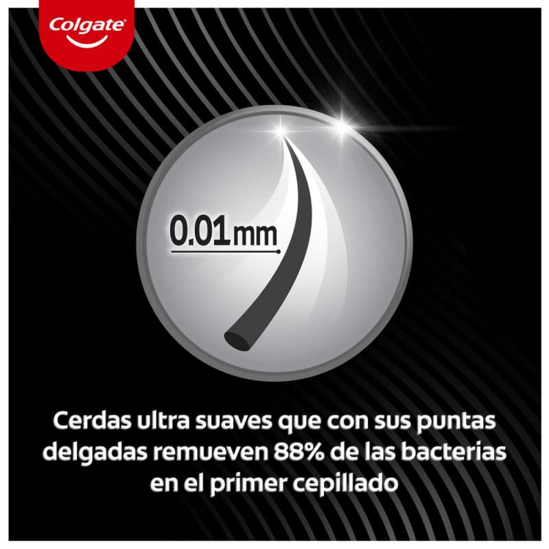 Colgate Cepillo Dental Slim Soft Black x 2uni.