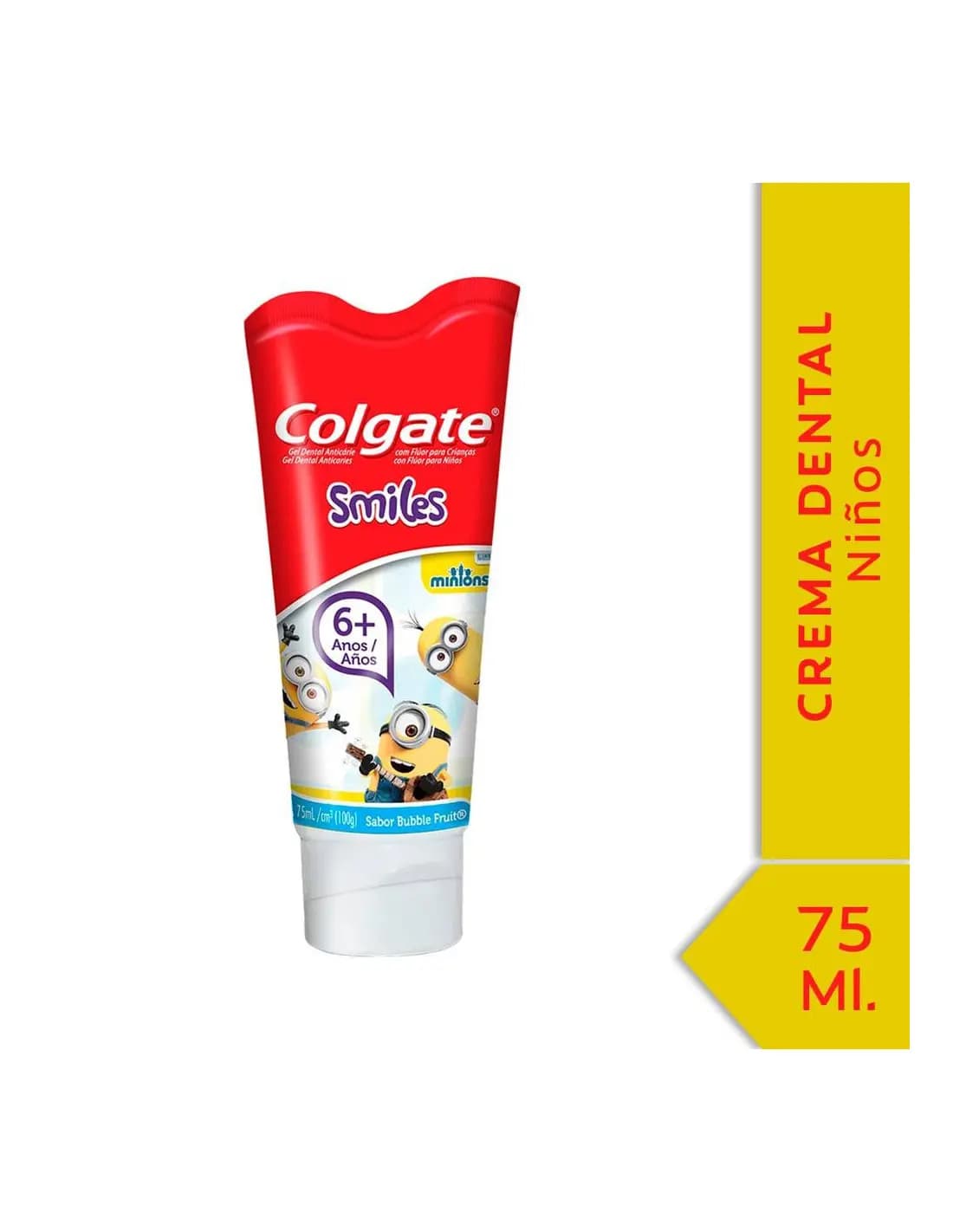 Crema Dental Colgate Smiles Minions 6+ Años 75Ml