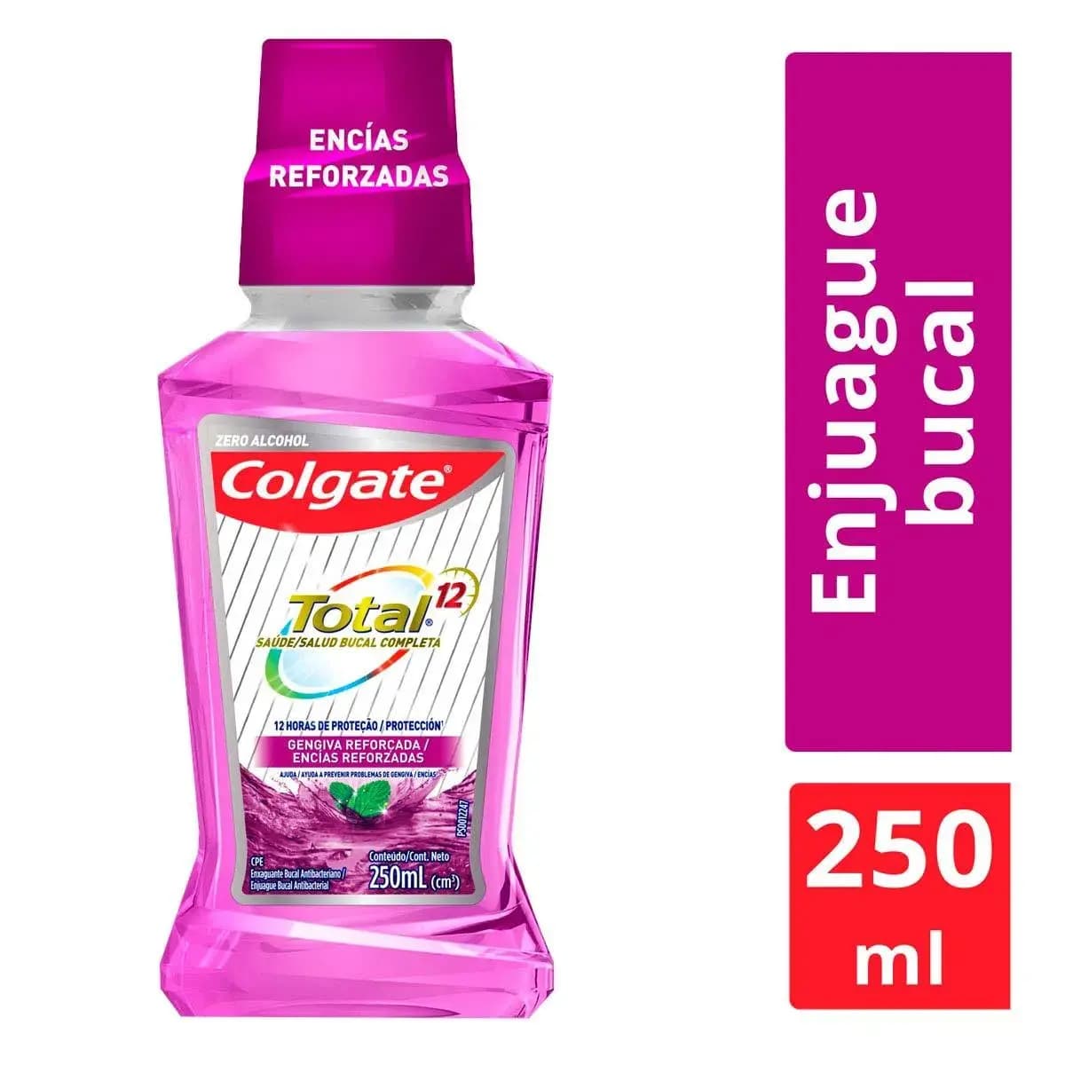 Colgate Enjuague Bucal Total 12 Encías Reforzadas 250m