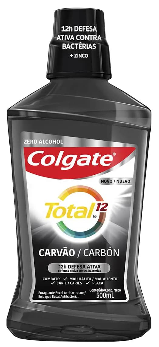 Enjuague Bucal Colgate Carbon activado x500ml