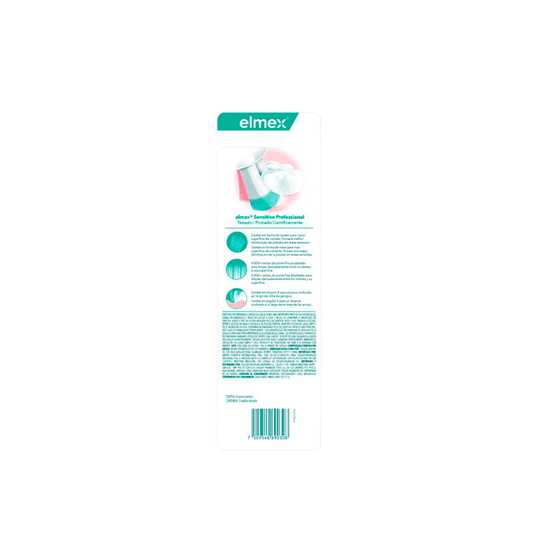 ELMEX Cepillo Dental Sensitive Professional x 2uni.