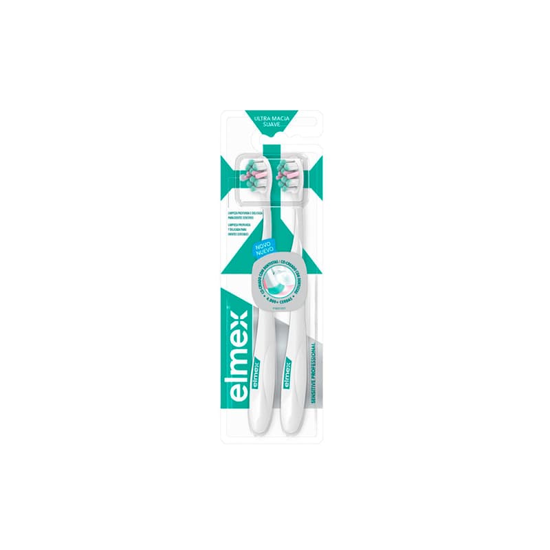 ELMEX Cepillo Dental Sensitive Professional x 2uni.