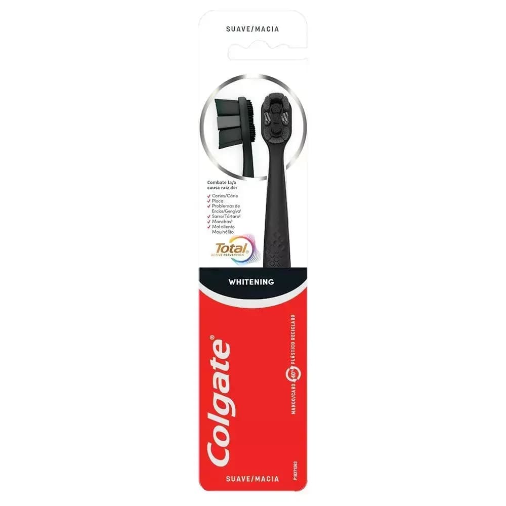 Cepillo de dientes Total Whitening Suave (2 unidades)