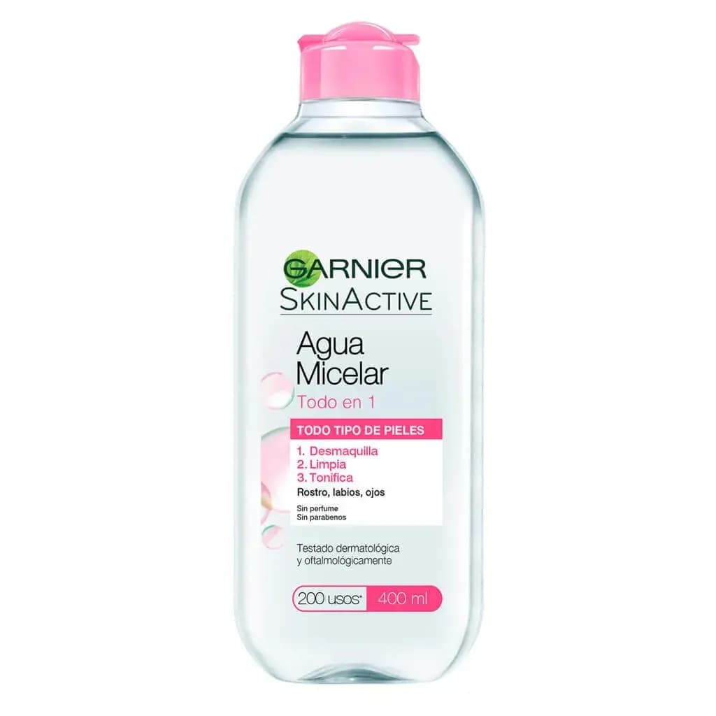 Agua Micelar Garnier Skin Active x 400 ml