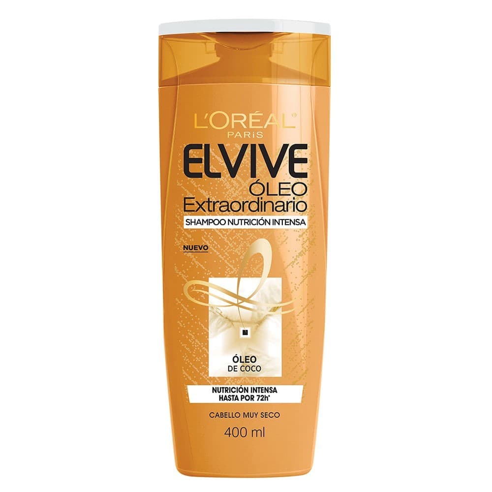Shampoo Elvive Oleo Extraordinario Coco x400ml