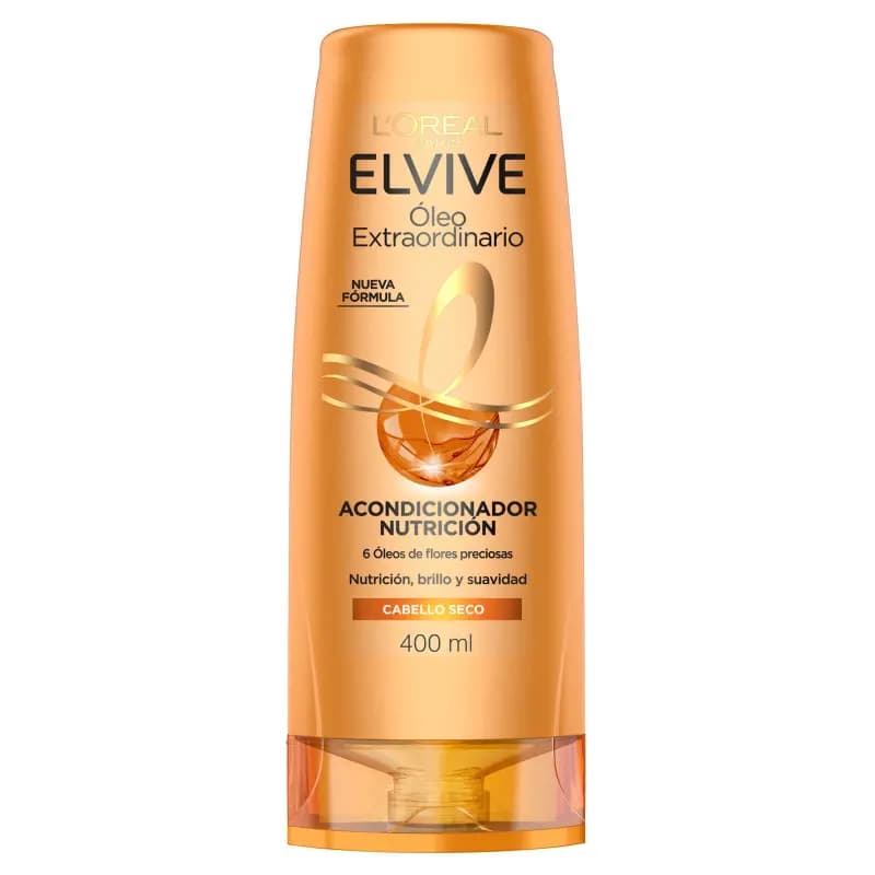 Acondicionador Elvive Óleo Extraordinario Nutrición x400ml