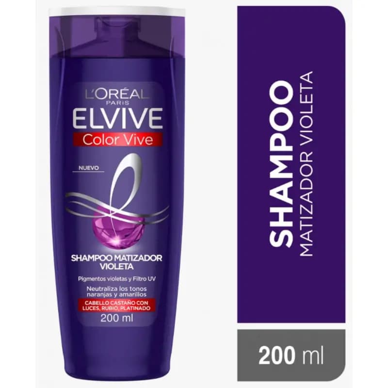 Shampoo Elvive Cv Purple x200ml